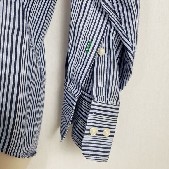 Tommy Hilfiger Striped Shirt Men's Size XL Pocket - Picture 6 of 8